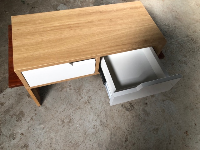 ✅ Bàn trang điểm treo tường mini 65cm có 2 ngăn kéo BTD-352 | BigBuy360 - bigbuy360.vn