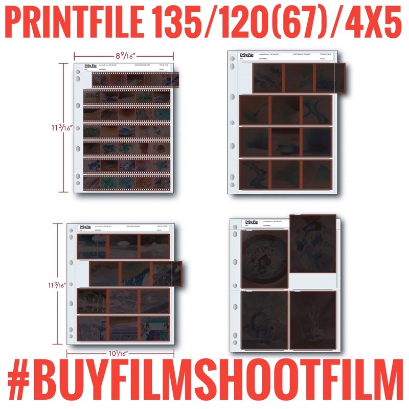 Printfile lưu trữ film 135 & 120