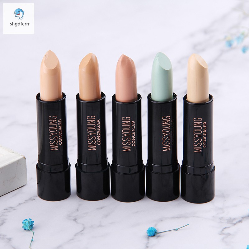 #Sản phẩm trang điểm# Face Concealer Cream Stick Makeup Concealer Stick Pen Corrector Contour Highlighter