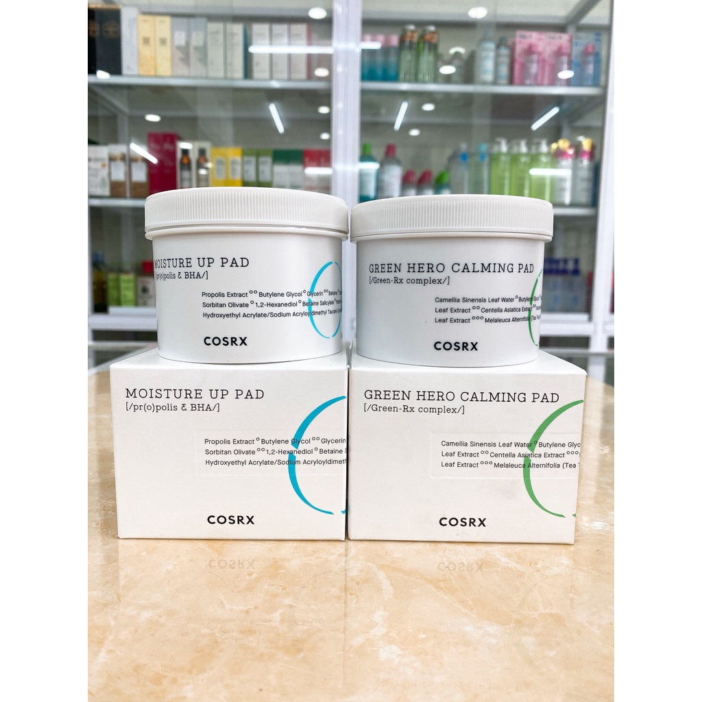 Bông Tẩy Tế Bào Chết Hóa Học , Dưỡng Ẩm Và LÀm Dịu Da Cosrx 135ML ( 70 Miếng ) Chính Hãng Hàn Quốc