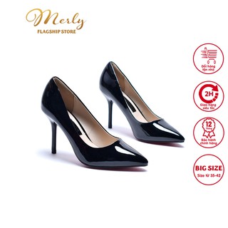 Giày cao gót mũi nhọn Merly 1126