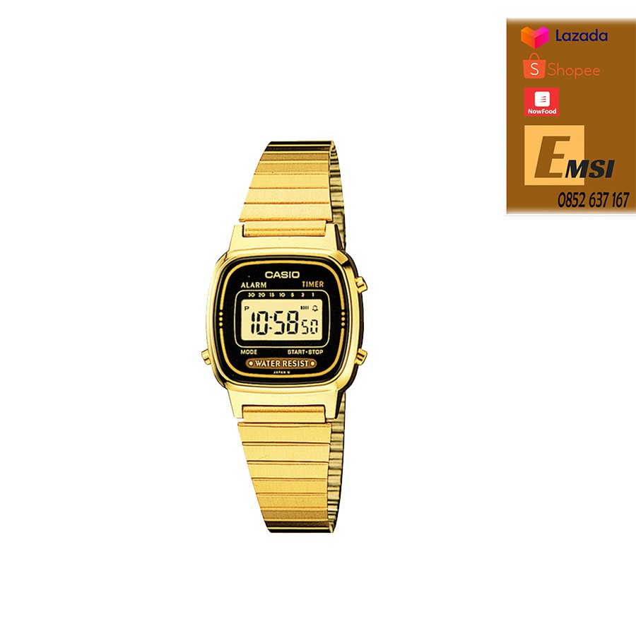 Đồng hồ Casio Nữ Vintage LA670WGA-1D