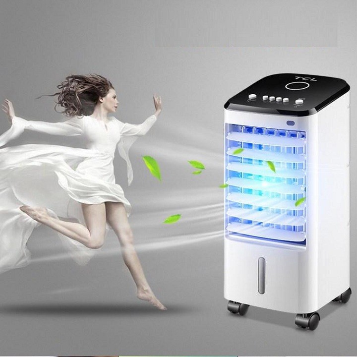 Quạt hộp hơi nước có điều khiển + gel đá