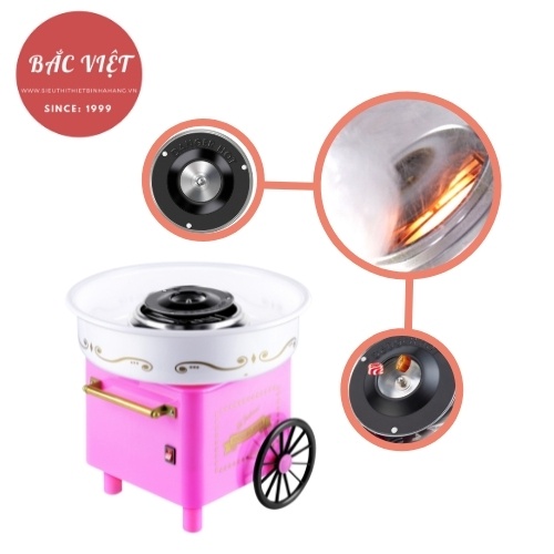 Máy làm kẹo bông mini chuyên dụng gia đình