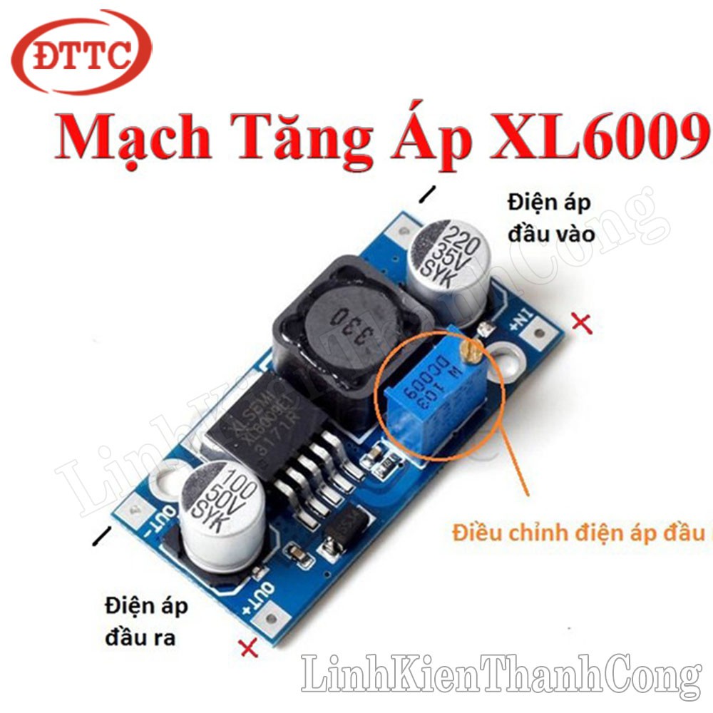 Mạch Tăng Áp DC-DC XL6009 5-35V