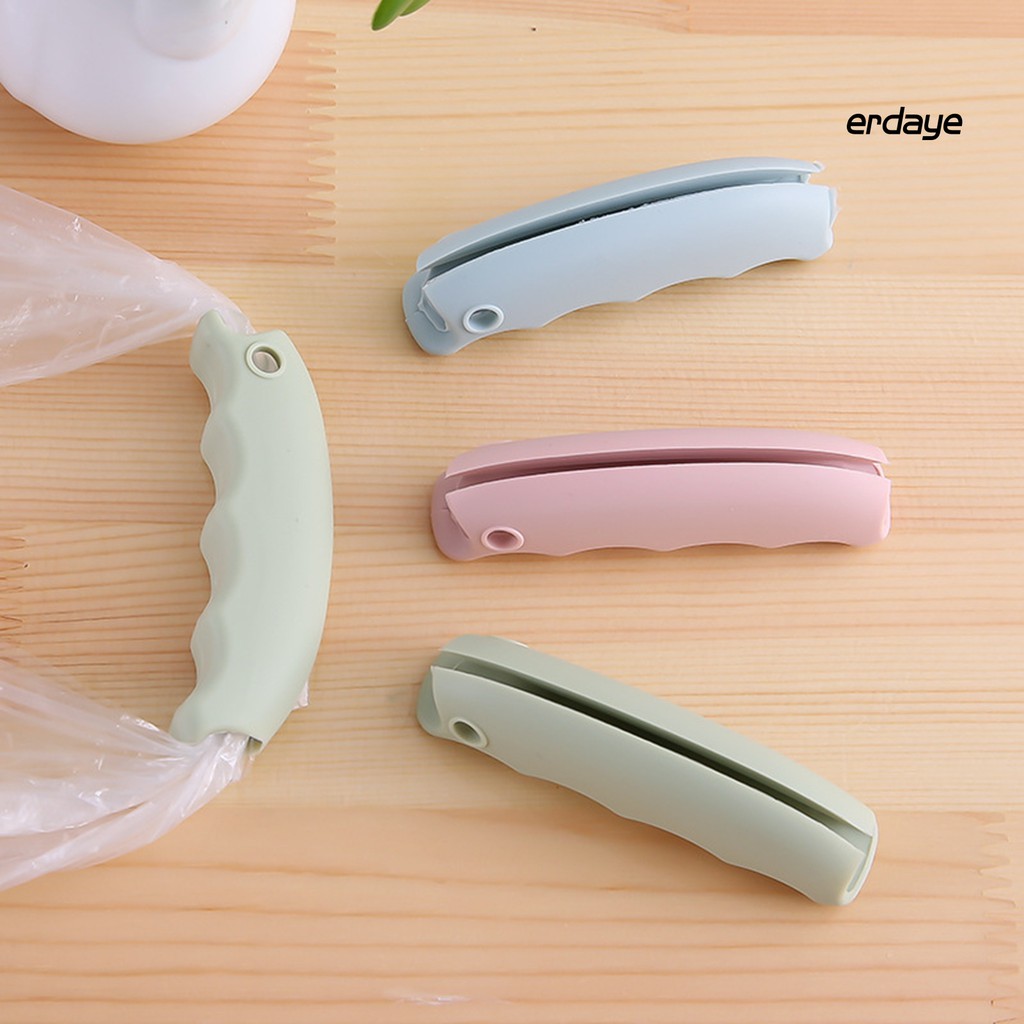 Tay cầm túi xách mua sắm bằng nhựa silicone tiết kiệm sức lực