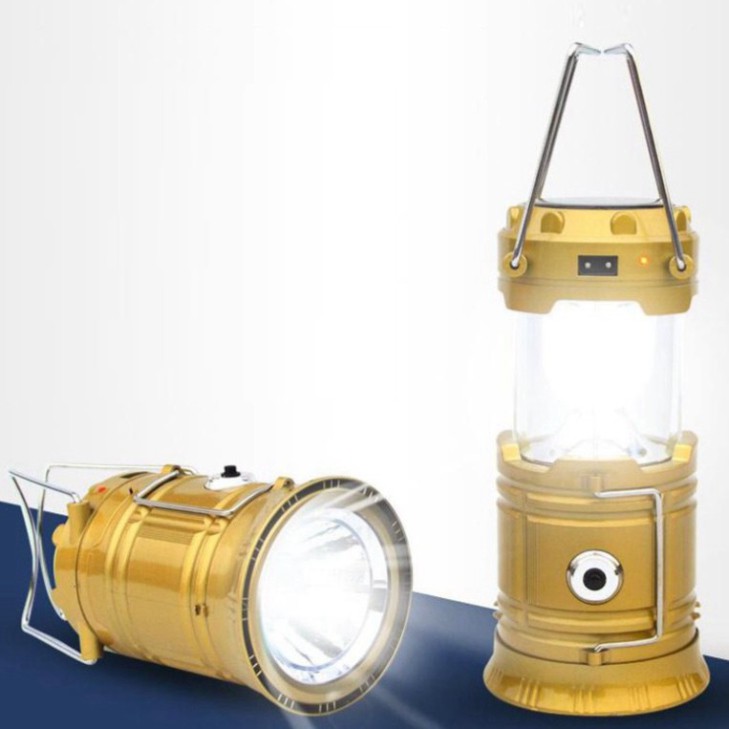 Đèn Led Bão Năng Lượng Mặt Trời 5In 1 Siêu Tiện Dụng