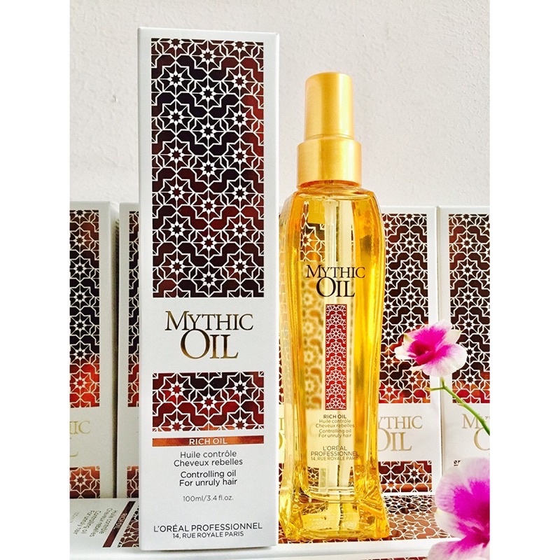 Serum dưỡng tóc chống rối mềm mượt Loreal Mythic Oil 100ml