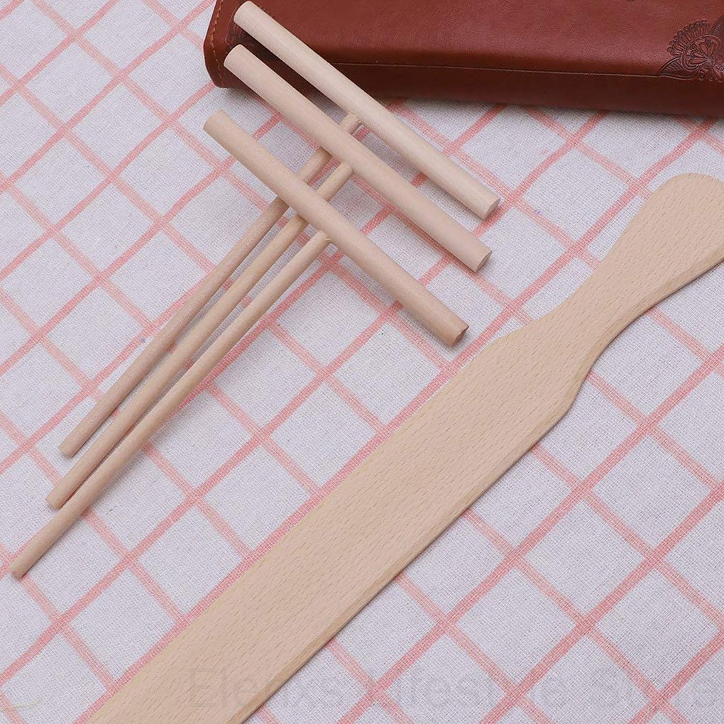 Set 4 Dụng Cụ Làm Bánh Kếp Hình Chữ T Bằng Gỗ Tiện Dụng
