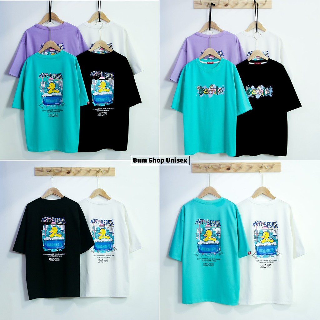 Áo Thun Tay Lỡ Freesize Unisex - TTL823 Vịt Bennie - 4 Màu Đẹp "Xỉu" - Chất Thun Cotton Mềm Mát - Có Logo Gắn Tay Xịn Xò | BigBuy360 - bigbuy360.vn