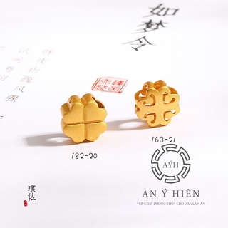 ( Sỉ rẻ nhất 45K) Charm Cỏ 4 lá #C124