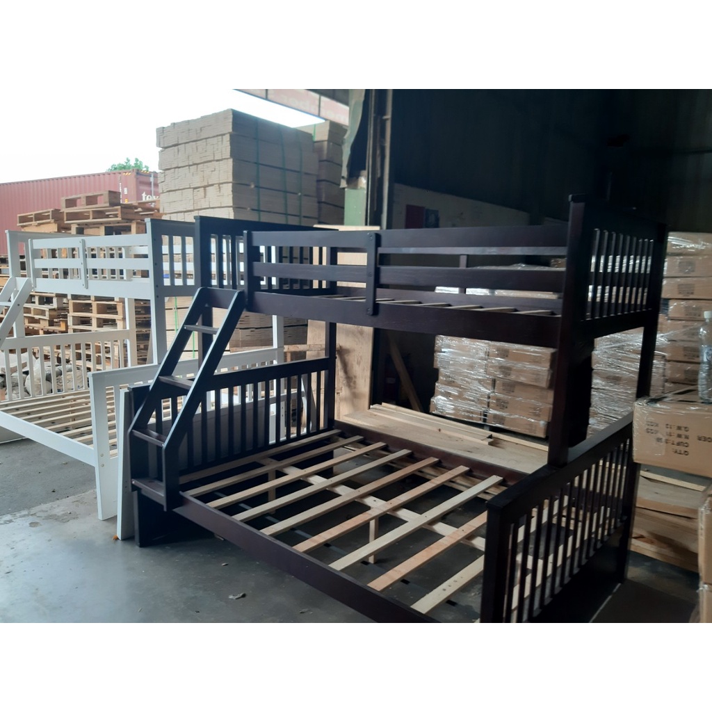 Giường tầng gỗ thông 1m và 1m4