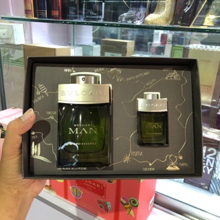 Set Nước Hoa Nam Bvlgari Man Wood Essence 115ml