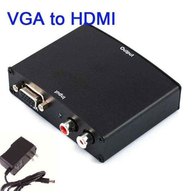 [Xả kho] BỘ CHUYỂN VGA SANG HDMI AUDIO