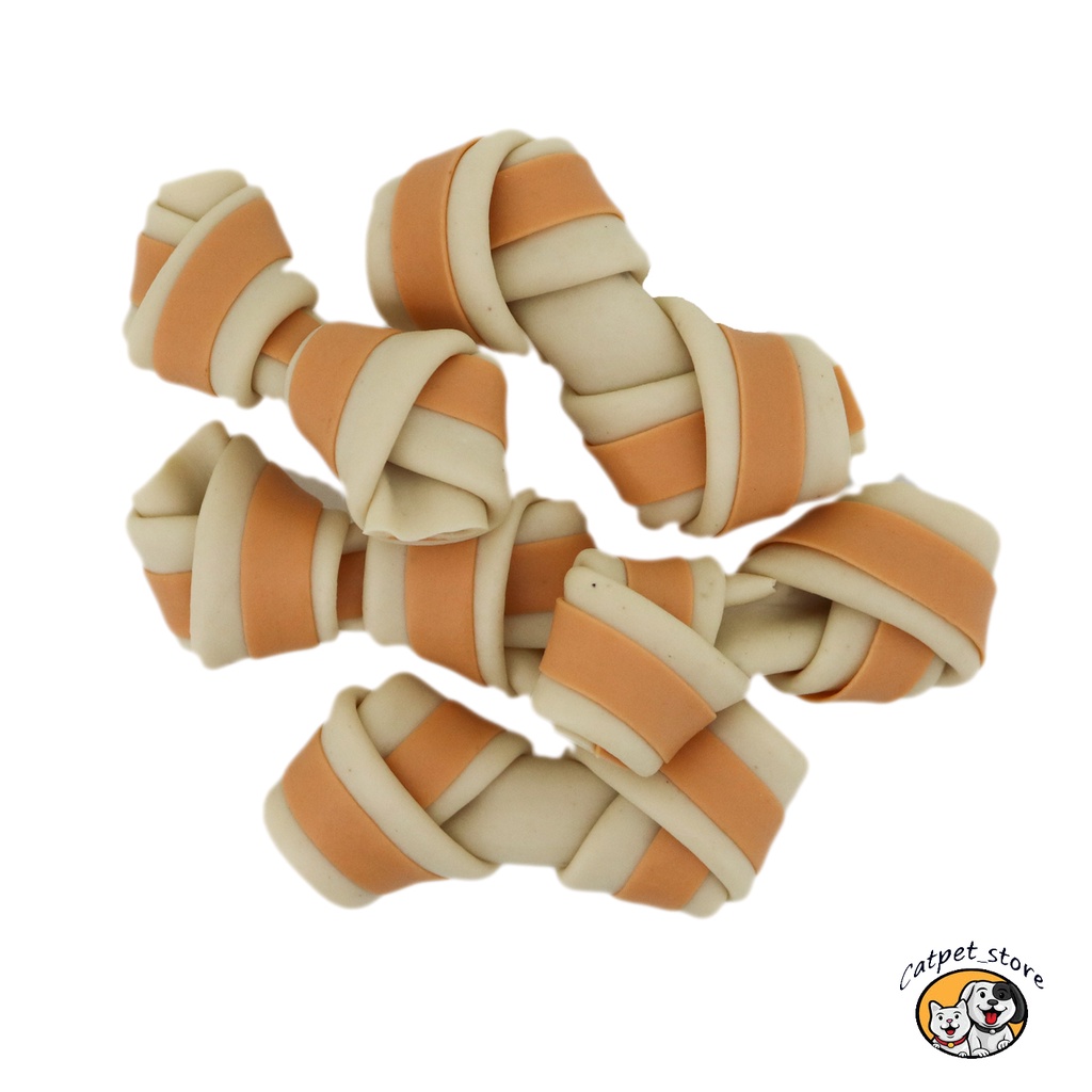 Bánh thưởng xương nơ hương sữa DOGGY MAN giàu dinh dưỡng-Thơm miệng - Bổ sung canxi cho chó