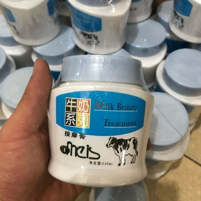 Kem Massage Sữa Bò Massage Cream Giúp Da Trắng Sáng, Săn Chắc, Tràn Đầy Sức Sống - Dùng Trong Spa