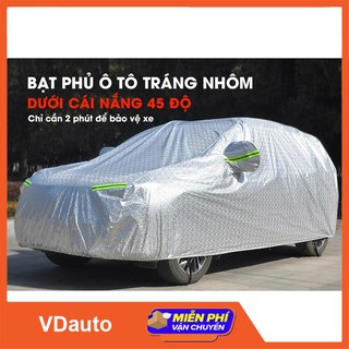 Bạt phủ xe ô tô 7 chỗ tráng nhôm cao cấp vd auto