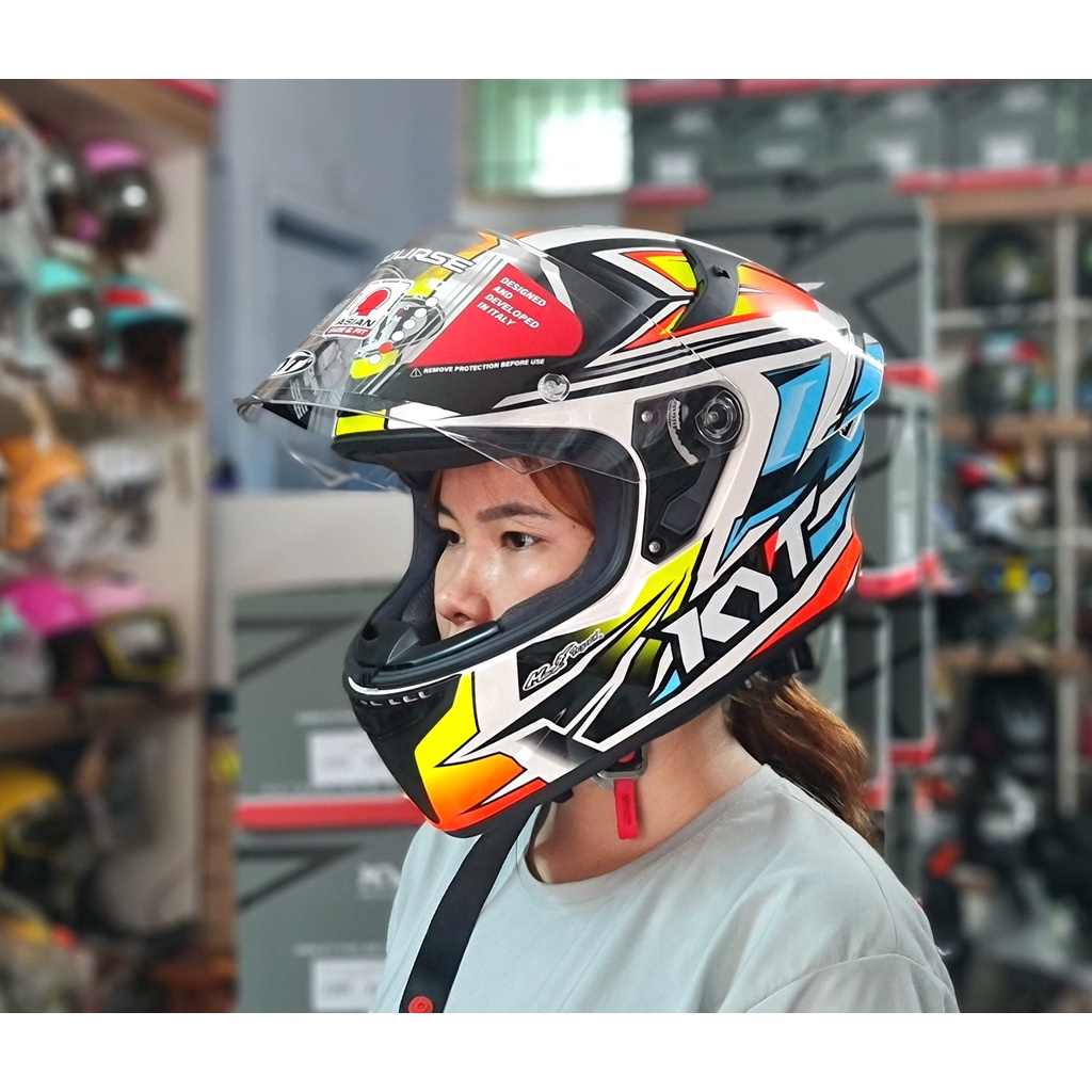 Nón bảo hiểm Fullface KYT TT tem Kasma chính hãng
