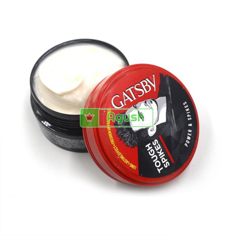 Wax vuốt tóc nam giữ nếp tạo kiểu tóc cứng Gatsby Styling Hair Wax Power Spikes 75g đỏ tạo nếp tóc khô chính hãng gia rẻ