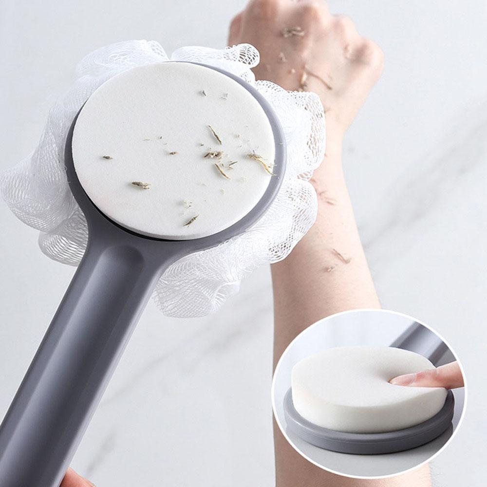 Bàn Chải Tắm Hai Mặt Tẩy Tế Bào Chết Không Đau Đa Năng