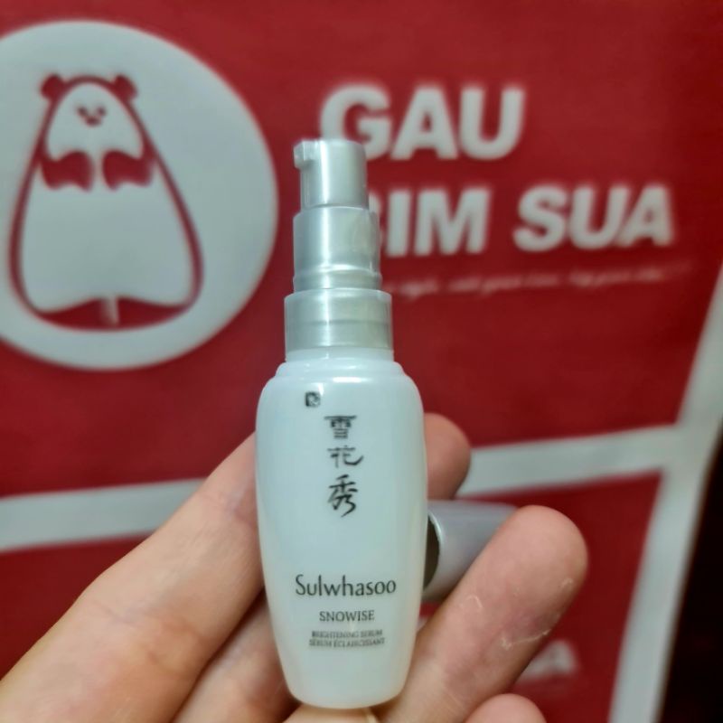 Tinh chất bạch sâm làm sáng, dưỡng trắng, mờ thâm nám da mặt Sulwhasoo Snowise Brightening Serum