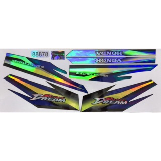 Tem chế xe Dream 7 màu - Có video