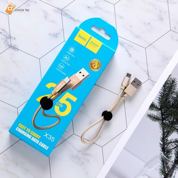 CÁP HOCO X35 CHO IPHONE/MICRO/TYPE C
