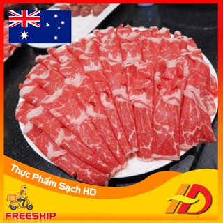 Cổ bò Úc cắt mỏng  - 500gr