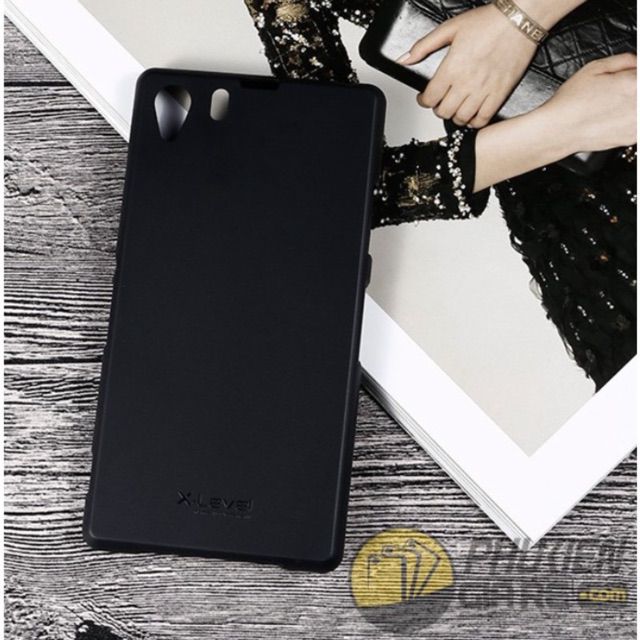 Ốp lưng X-level Sony Xperia Z1 silicon màu chống bẩn, vân tay