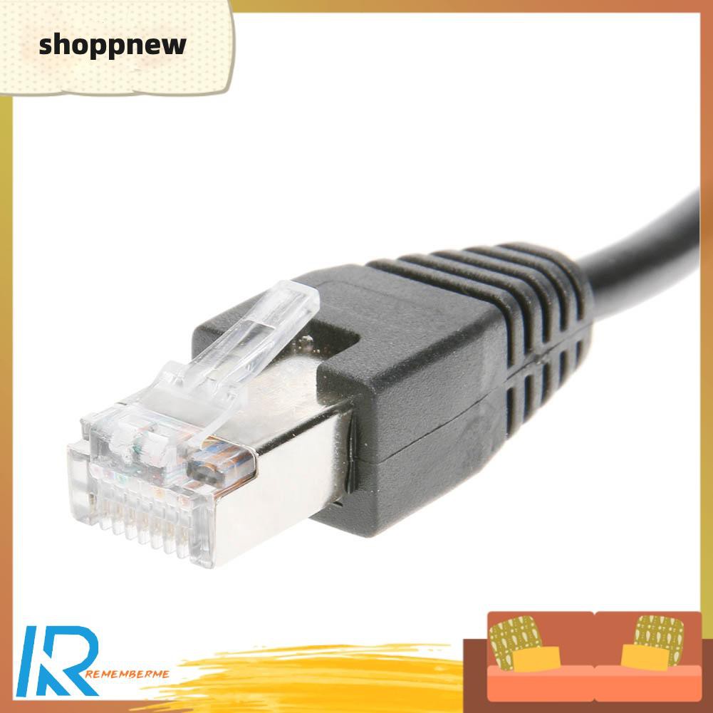 Dây Cáp Chia Cổng Mạng Rj45 Male Sang 2 Female Đen | BigBuy360 - bigbuy360.vn