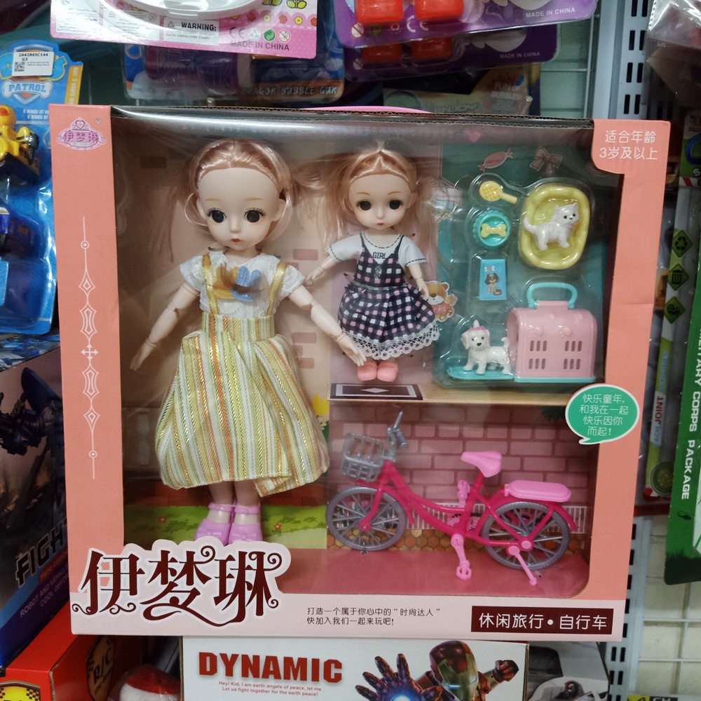 Búp bê công chúa-Búp bê Barbie xoay các khớp (chân, tay, vai, cổ)