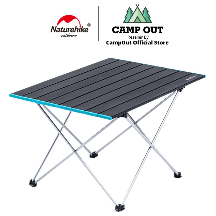 Naturehike bàn dã ngoại campoutvn đồ du lịch dã ngoại xếp inox gấp gọn chắc chắn A106