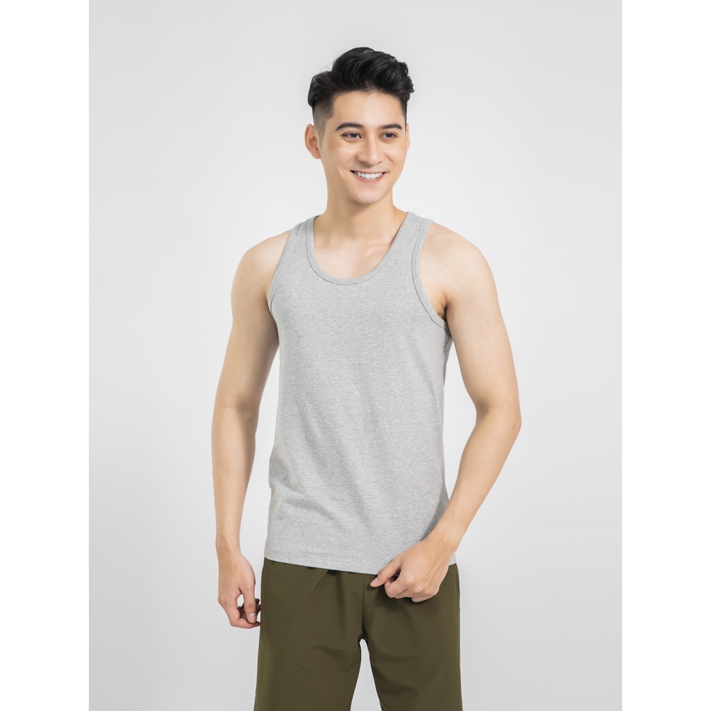 Áo ba lỗ, tank top nam ARISTINO thiết kế cơ bản, khỏe khoắn, chất cotton cao cấp, thoải mái - ATTR06