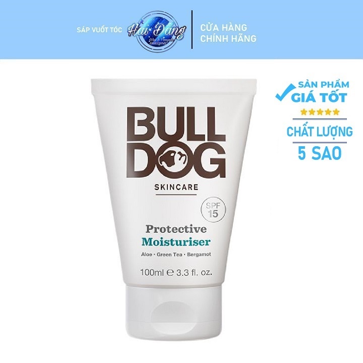 [ Chính Hãng UK ] Kem dưỡng ẩm Bulldog Moisturiser Skincare dành cho nam 100ml