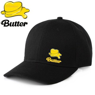 Mũ lưỡi trai BTS Butter màu đen cực đẹp dành cho fan hâm mộ