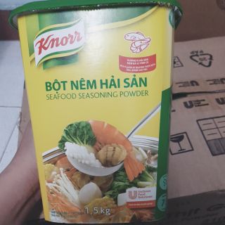Bột nêm hải sản knorr 1.5kg date mới nhất