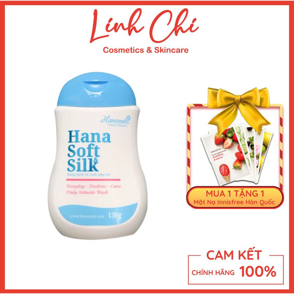 DUNG DỊCH VỆ SINH PHỤ NỮ HANA SOFT SILK HANAYUKI