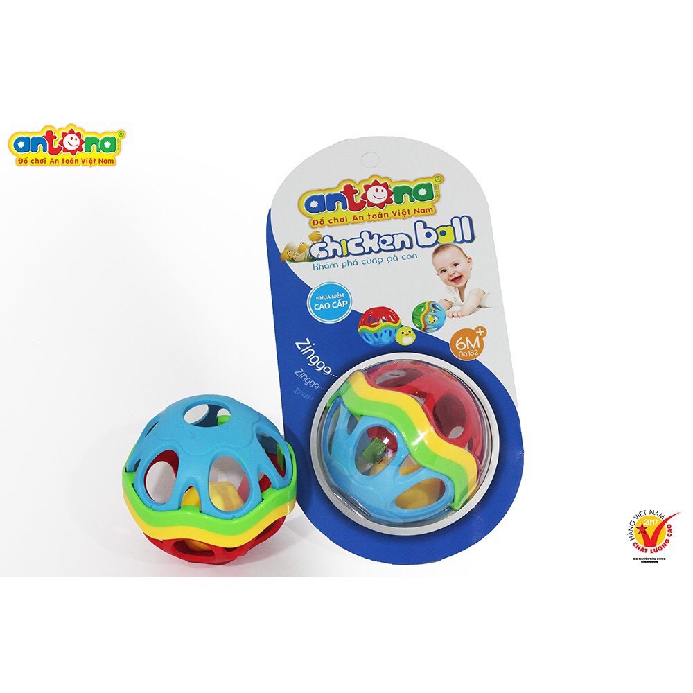 Đồ Chơi Quả Bóng Chicken Ball Antona Chính Hãng Việt Nam Dành Cho Trẻ Sơ Sinh