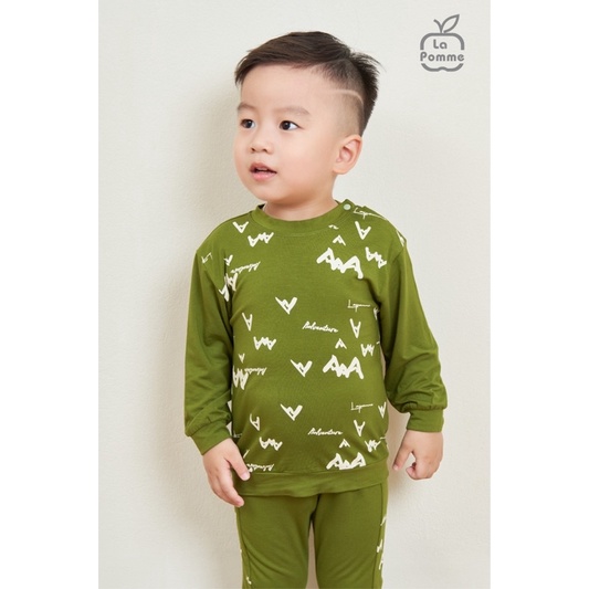 La pomme bộ dài tay mountain adventure AW2022