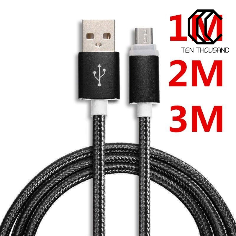 ✧Dây Cáp Sạc / Truyền Dữ Liệu Nhanh Dài 1 / 2 / 3M Cổng USB Cho Samsung Android