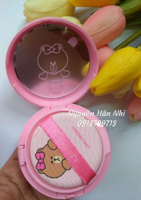 Cushion missha gấu siêu cute