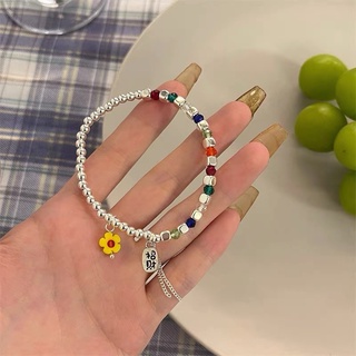Vòng tay xâu chuỗi hoa