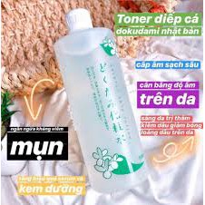 Nước hoa hồng Diếp Cá Toner Dokudami Natural Skin Lotion Nhật Bản 500ml | BigBuy360 - bigbuy360.vn