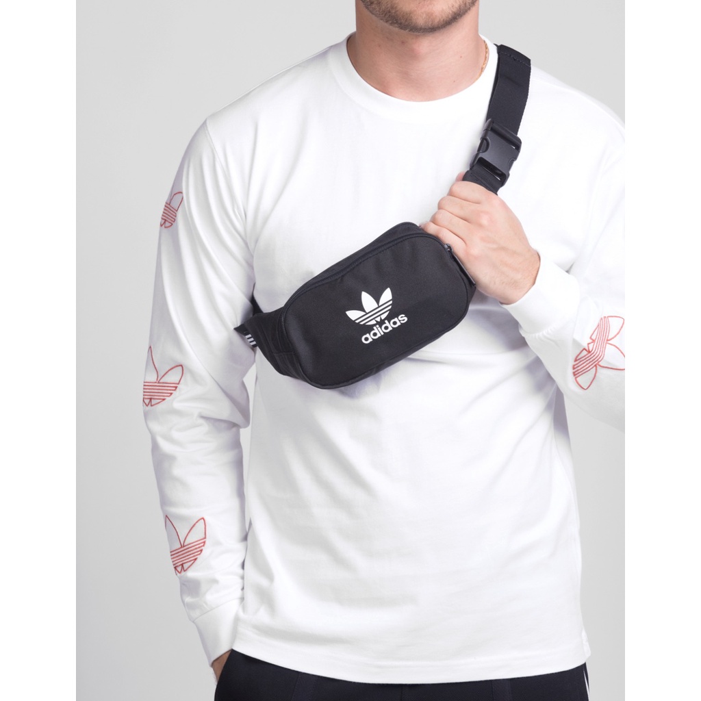 Túi Bao Tử Essential Waist Bag Black Dv2400 B356