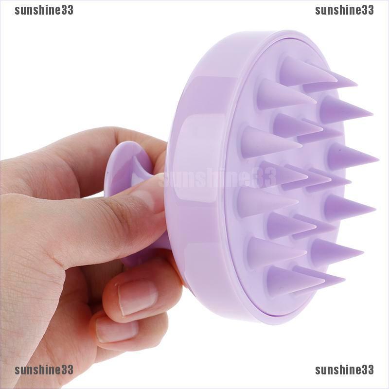 Lược tắm gội massage da đầu bằng silicone