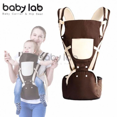 Địu ngồi trợ lực 4 tư thế Baby Lab có bệ ngồi (6-36 tháng) (Kèm ảnh thật)