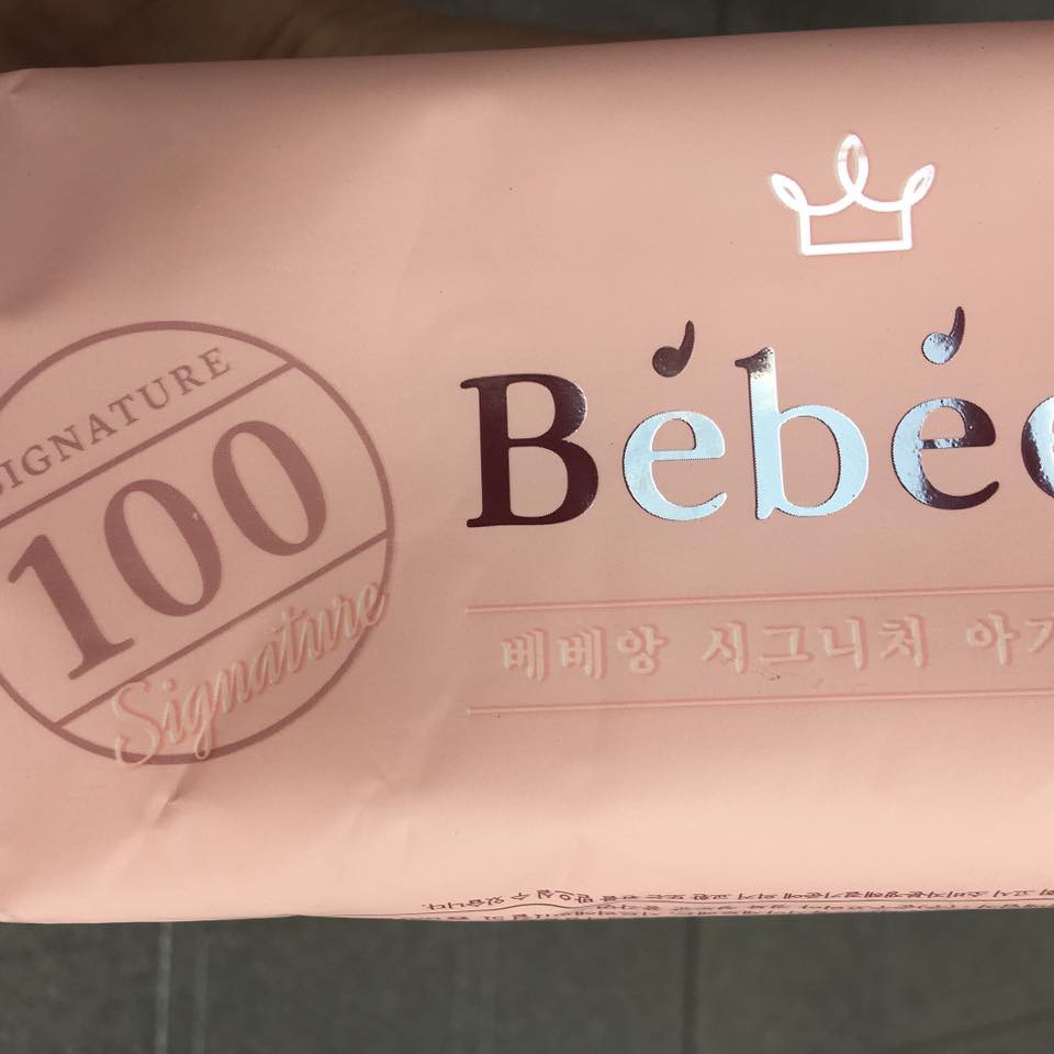 Khăn giấy ướt Bebeen Made In Korea 100 tờ không mùi