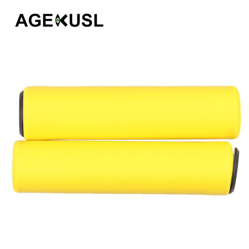 Tay cầm xe đạp AGEKUSL MTB Xe đạp leo núi Tay lái silicone Bọt biển tay lái Tay nắm chống va đập Đi xe đạp