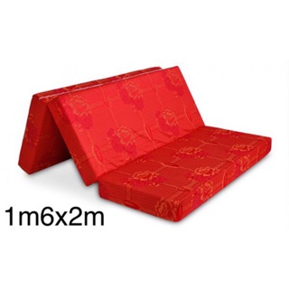 Đệm pe bọc gấm 1m6x2m gấp 3 tấm đủ độ dày 5/7/9cm nằm cực êm