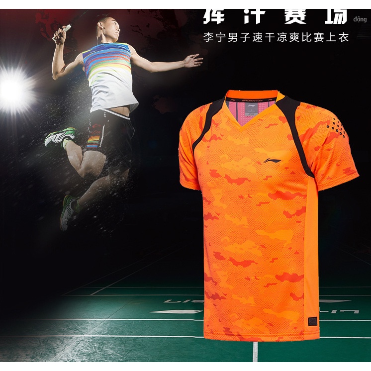 Áo thun Lining nam chính hãng AAYM149 ATDRY